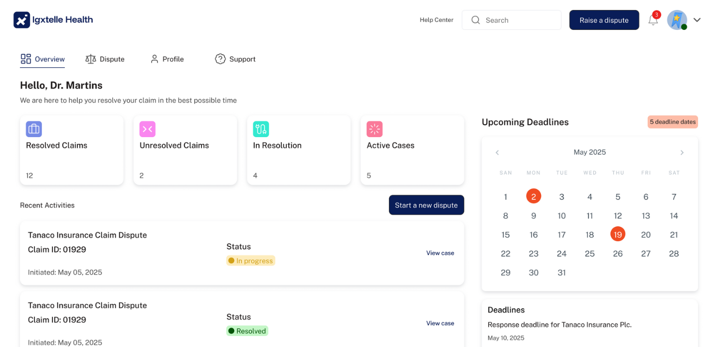igxhealth-dashboard-p
